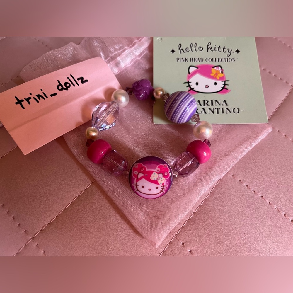 TARINA TARANTINO for HELLO KITTY NWT Pink Head Collection 🩷BUNS💕